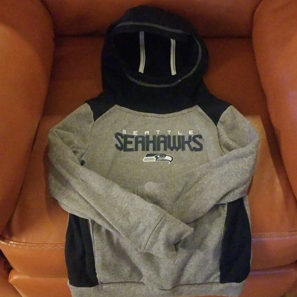 Go Hawks! Little girls hoodie~